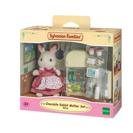 5014 Sylvanian Families Çikolata Kulaklı Anne Buzdolabı Seti +3 Yaş
