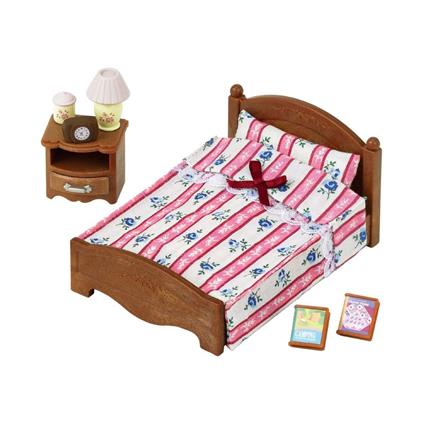5019 Sylvanian Families İki Kişilik Yatak Seti Figürler Ayrı Satılır +3 Yaş