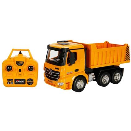 5083 Sun-Rst-RC İŞ Makinesi 1 18 Damperli Kamyon FF Işıklı 9CH 3 7V Usb 2 4Ghz