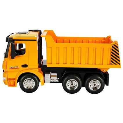 5083 Sun-Rst-RC İŞ Makinesi 1 18 Damperli Kamyon FF Işıklı 9CH 3 7V Usb 2 4Ghz