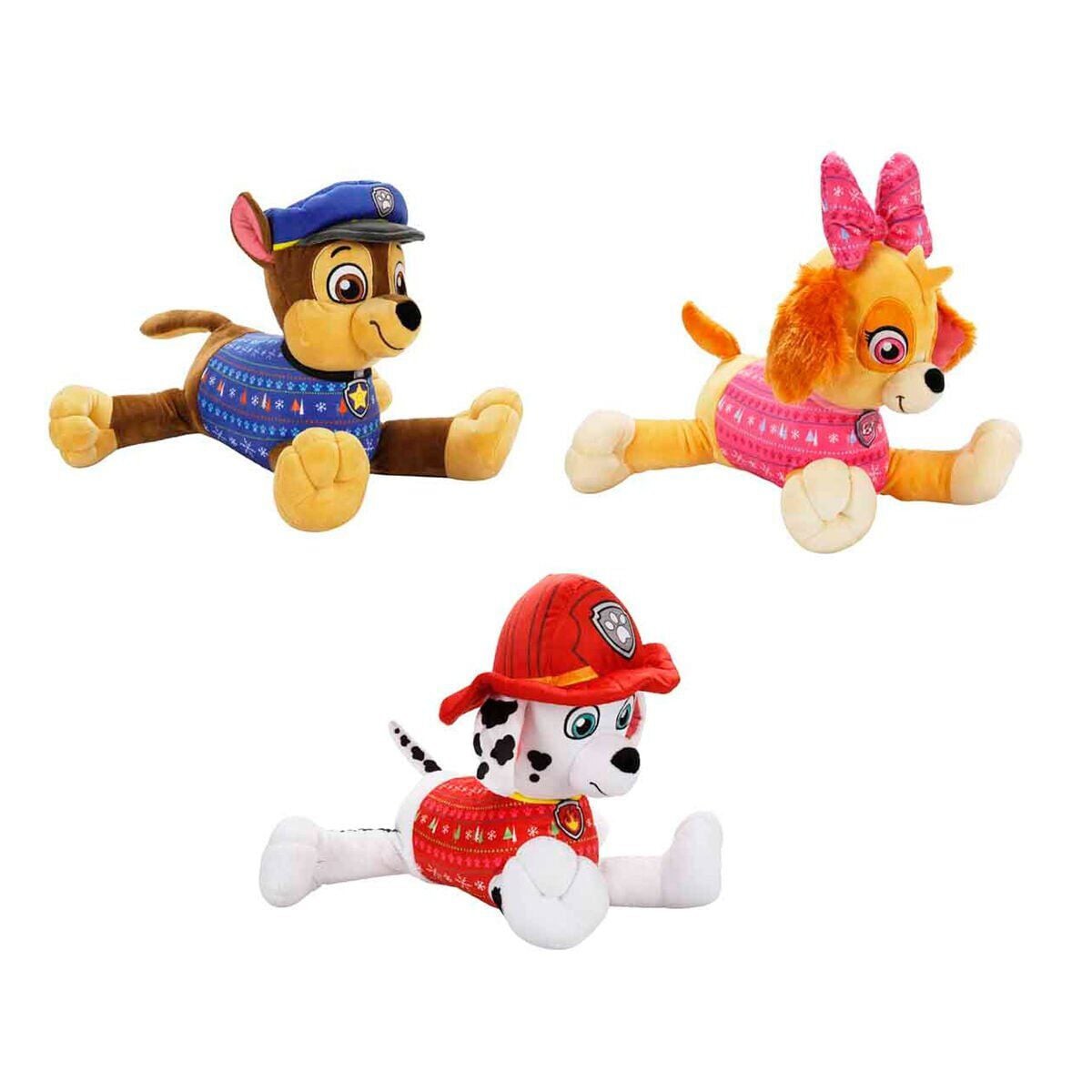50864 Sun-Htı-Sbr-Peluş Paw Patrol Chrıstmas Lyıng 50CM Paw 3A