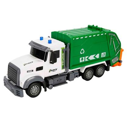 5091 Sun-Rst-RC Kamyon 1 12 Çöp FF Ses Işık 3 7V Usb 2 4Ghz