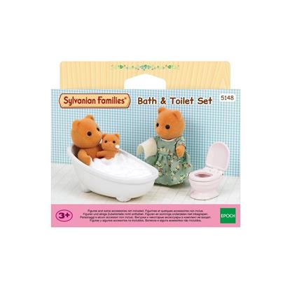 5148 Sylvanian Families Banyo Ve Tuvalet Seti (Figürler Dahil Değildir) +3 Yaş