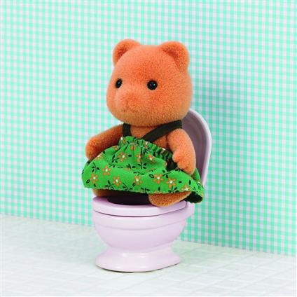 5148 Sylvanian Families Banyo Ve Tuvalet Seti (Figürler Dahil Değildir) +3 Yaş