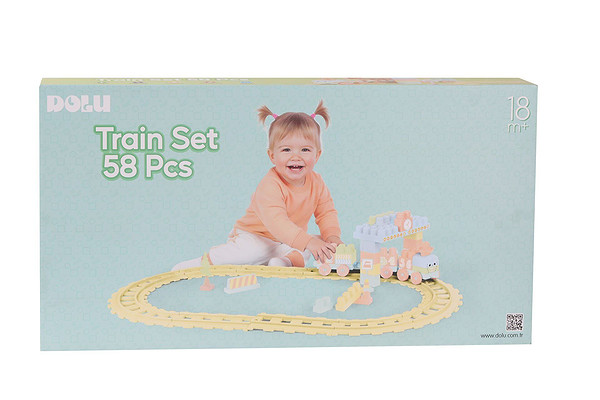 5221 Oyuncak Tren Set 58 Parça