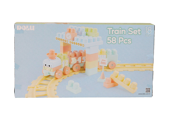 5221 Oyuncak Tren Set 58 Parça