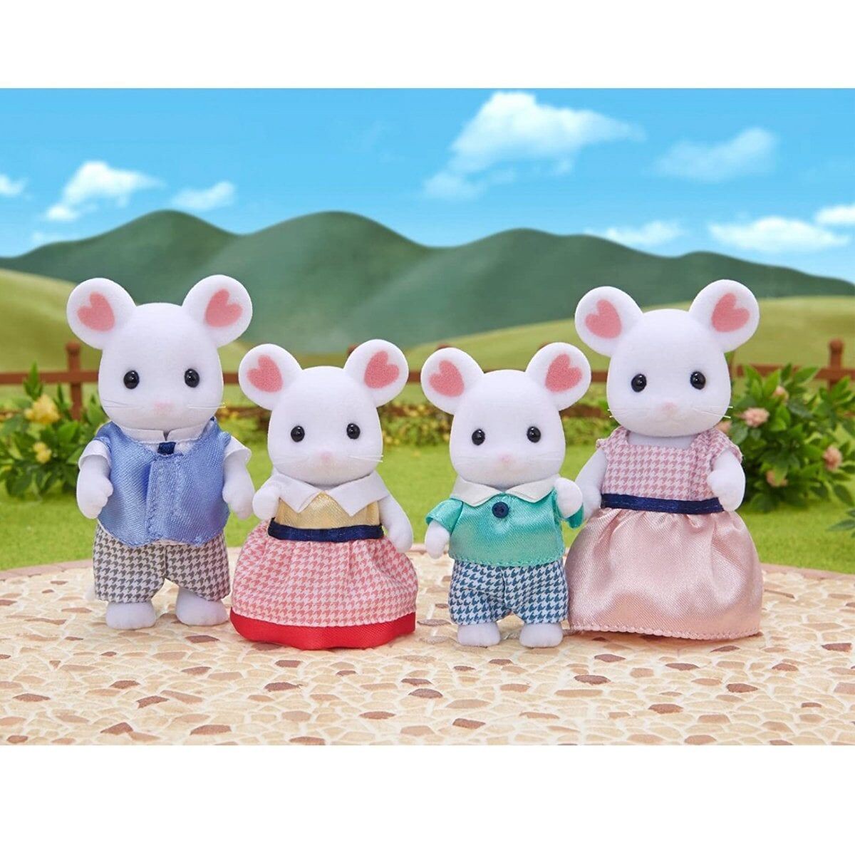 5308 Sylvanian Families, Marshmallow Fare Ailesi , +3 Yaş