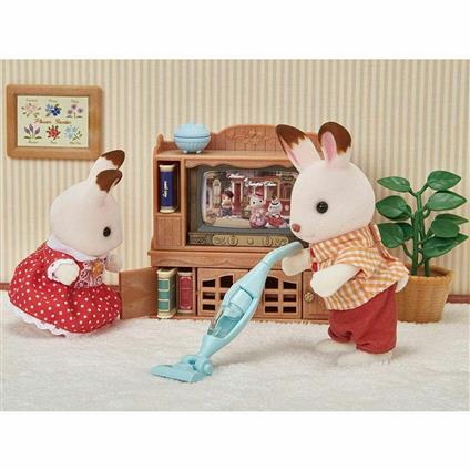 5445 Sylvanian Families Çamaşır Makinesi Ve Süpürge +3 Yaş Figür Dahil Değil