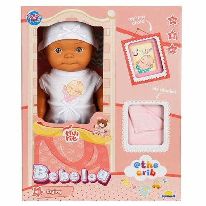 5683 Bebelou Sesli Hoş Geldin Bebeği 30 Cm -Sunman