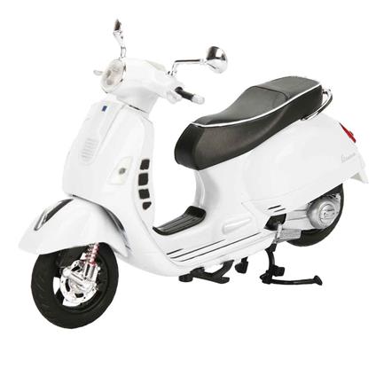 57243 Sun- Vespa  Gts 300 Super Beyaz Motor 1:12
