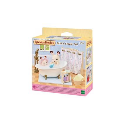 5739 Sylvanian Families Banyo Ve Duş Seti (Figürler Dahil Değildir) +3 Yaş