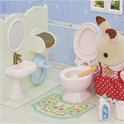 5740 Sylvanian Families Tuvalet Seti (Figürler Dahil Değildir) +3 Yaş