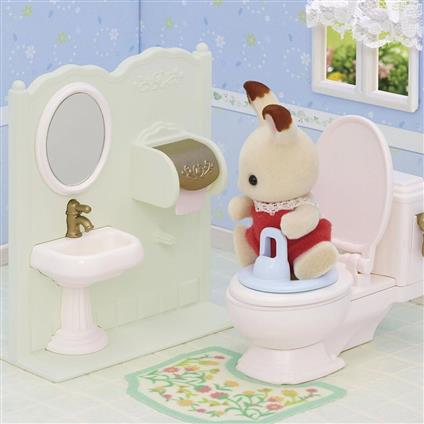 5740 Sylvanian Families Tuvalet Seti (Figürler Dahil Değildir) +3 Yaş