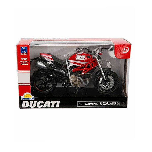 57523 Sun-Nry- 1 12 Mtr Ducatı Manster 796 N 69 Krmz