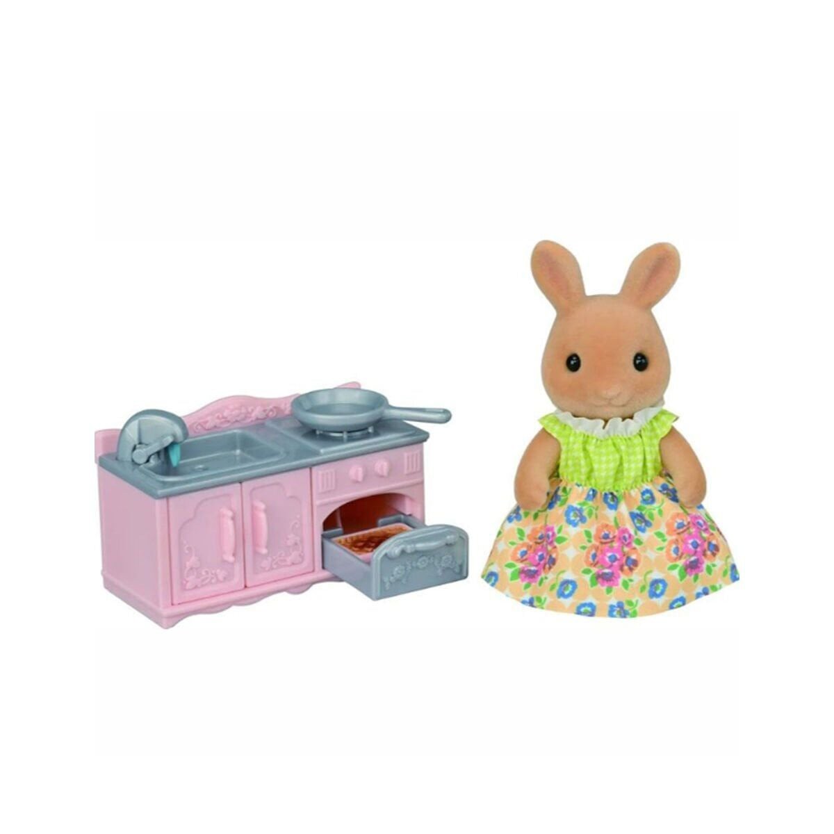 5786 Sylvanian Families Sunny Tavşan Anne Ve Pişirme Seti +3 Yaş