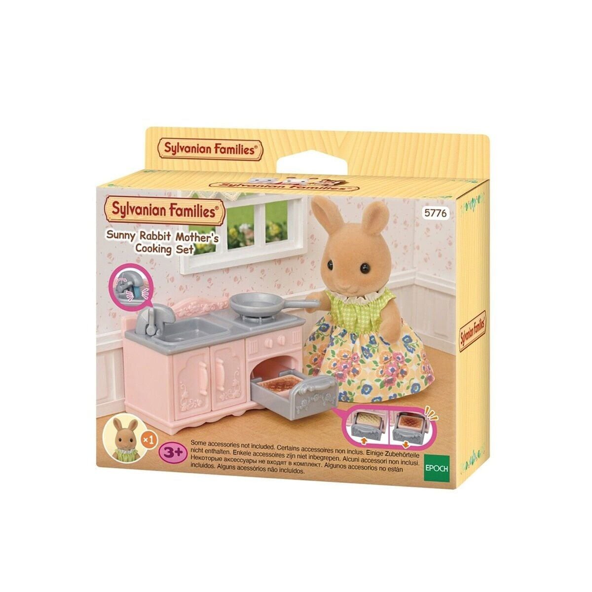 5786 Sylvanian Families Sunny Tavşan Anne Ve Pişirme Seti +3 Yaş