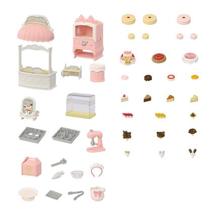 5807 Sylvanian Families Kasaba Pasta Dükkanı Oyun Seti +3 Yaş