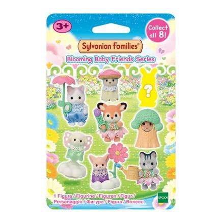 5823 Sylvanian Families Bebek Minifigür Çiçek Serisi Tekli Sürpriz Figür +4 Yaş