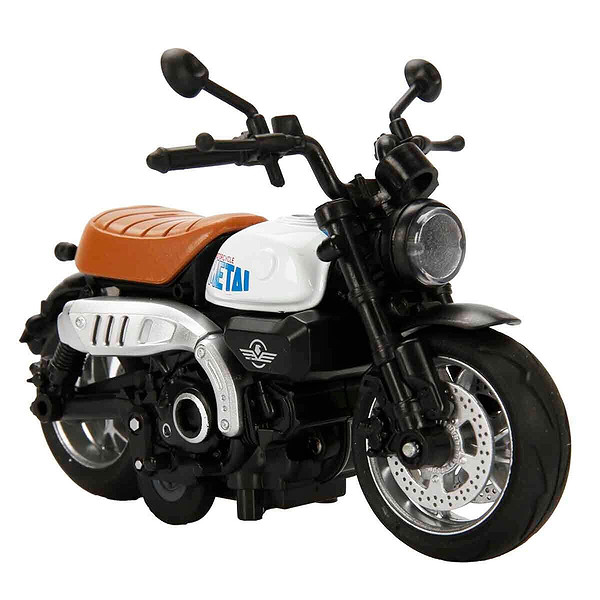 5835 Sun-Myg-Motosiklet 1 14 Honda Monkey Kasklı Figür PB 3R Ses Işık