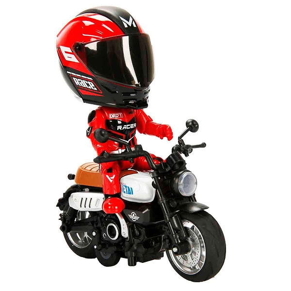 5835 Sun-Myg-Motosiklet 1 14 Honda Monkey Kasklı Figür PB 3R Ses Işık