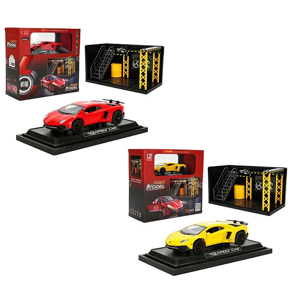 5843 Sun-Myg-Araba 1 32 Lamborghını LP750-SV PB Ses Işık 2R