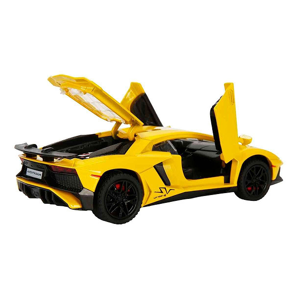 5843 Sun-Myg-Araba 1 32 Lamborghını LP750-SV PB Ses Işık 2R