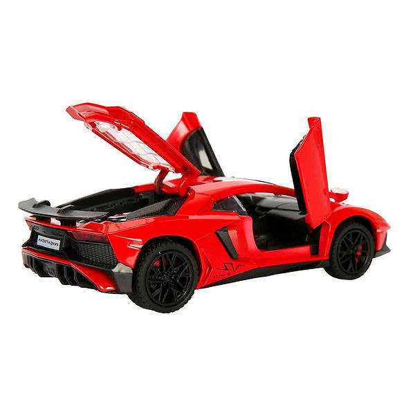 5843 Sun-Myg-Araba 1 32 Lamborghını LP750-SV PB Ses Işık 2R