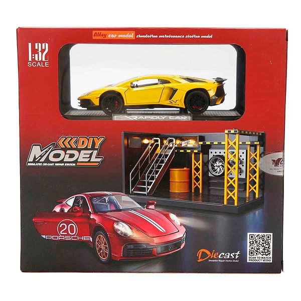 5843 Sun-Myg-Araba 1 32 Lamborghını LP750-SV PB Ses Işık 2R