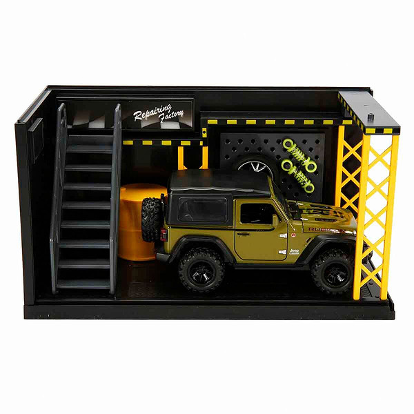 5849 Sun-Myg-Araba 1 32 Jeep Wrangler Rubıcon Ses Işık 2A