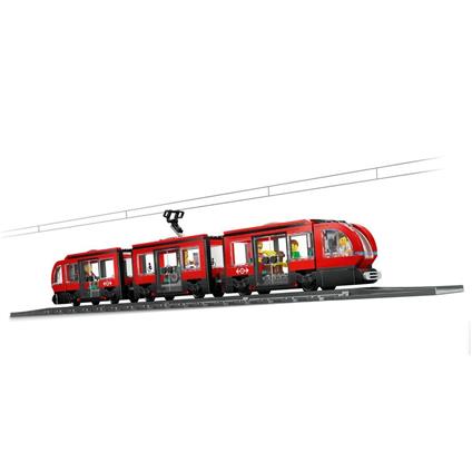 60423 Lego City Şehir Merkezi Tramvay İstasyonu 811 Parça +7 Yaş