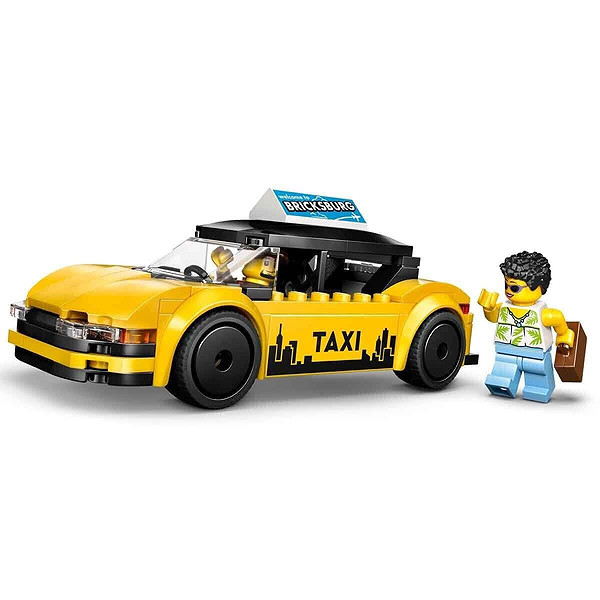 60487 Lego City Sarı Taksi 122 Parça +5 Yaş