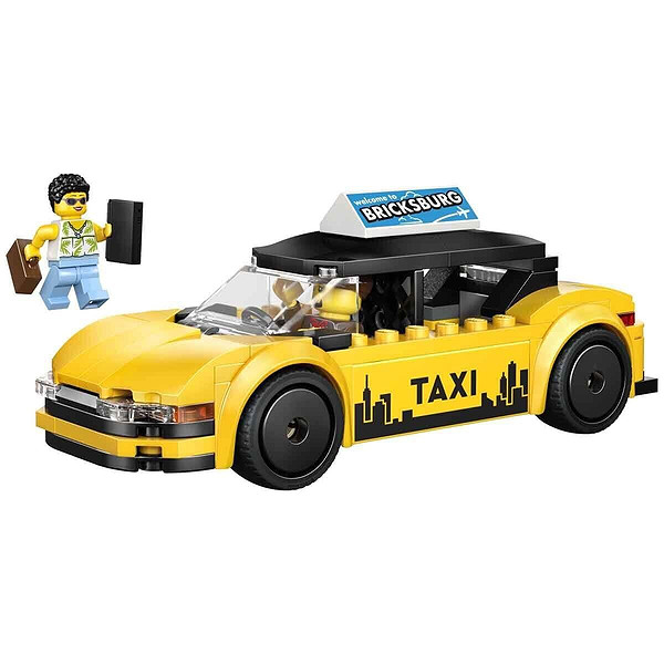 60487 Lego City Sarı Taksi 122 Parça +5 Yaş