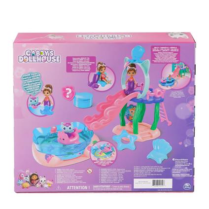 6067878 Gabbys Dollhouse Gabby Ve Mercat Purr-İfic Havuz Oyun Seti