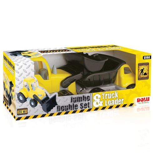 6144 Jumbo İkili Kamyon- Dozer Set