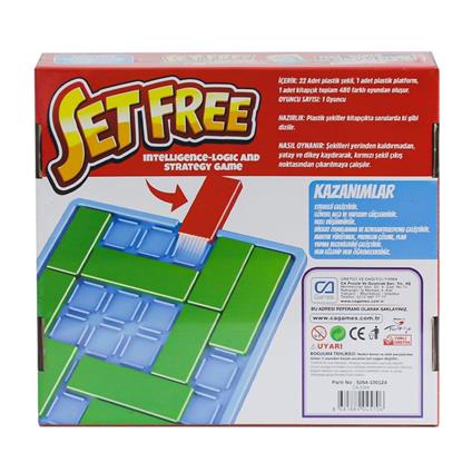 620 Capls-5264 Setfree Zeka, Mantık Ve Strateji Oyunu -Cagames