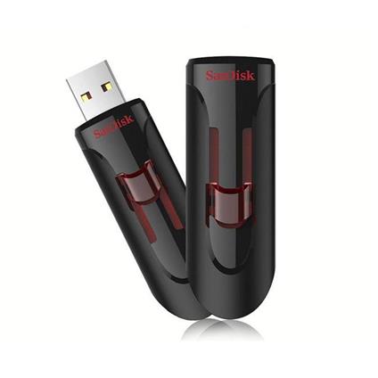 Sandisk Cruzer Glide Sdcz600-064G-G35 Şifreli Usb 3.0 Type A 64 GB Flash Bellek Siyah