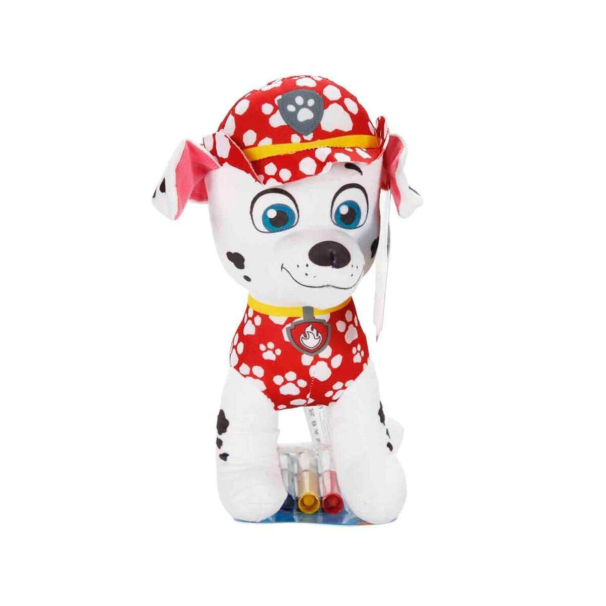 64446 Sun-Htı-Sbr-Figür Peluş Paw Patrol Doodle Pups Boyama Kalemli Paw 3A