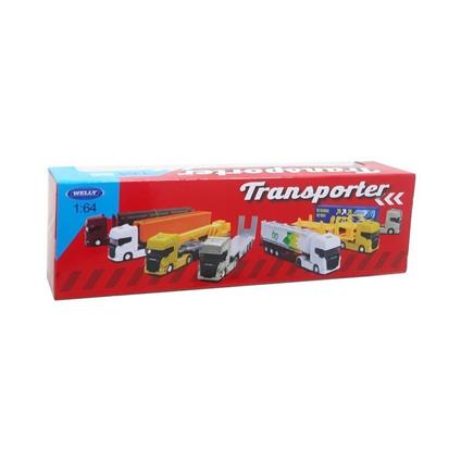 68021SS-F-GW Welly 1 64 Scanıa R730 Traıler 48