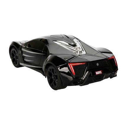 7037 Kumandalı 1:16 Avengers Black Panther Lykan Hypersport Araba