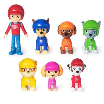70443 Sun-Spm-Figür Set Paw Patrol Rescue Wheels Temalı 7Lİ