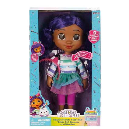 70859 Sun-Spm-Figür Gabby S Dollhouse Şarkı Söyleyen Bebek Sesli 30CM