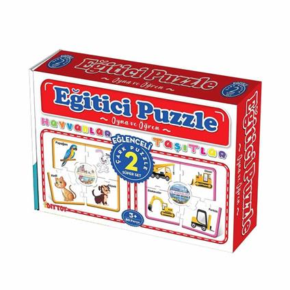 7196 Çark Puzzle Hayvanlar