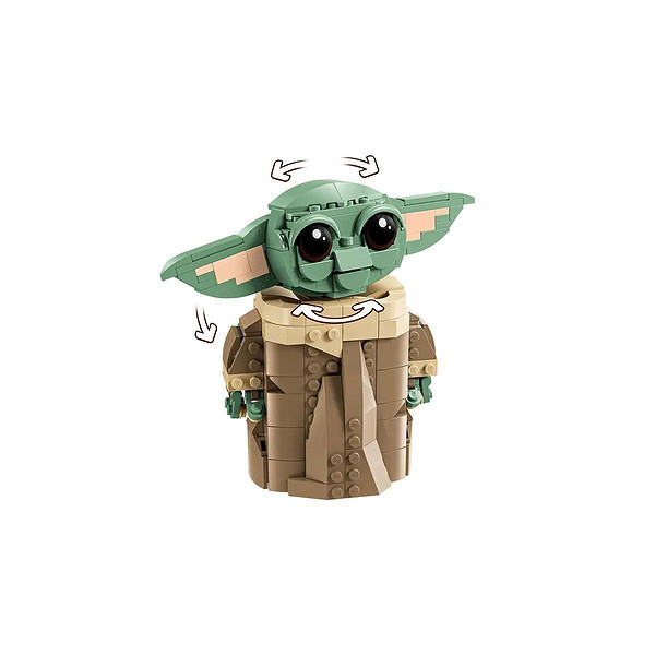 75403 Lego Star Wars - Uçan Bebek Arabalı Grogu 1048 Parça +10 Yaş