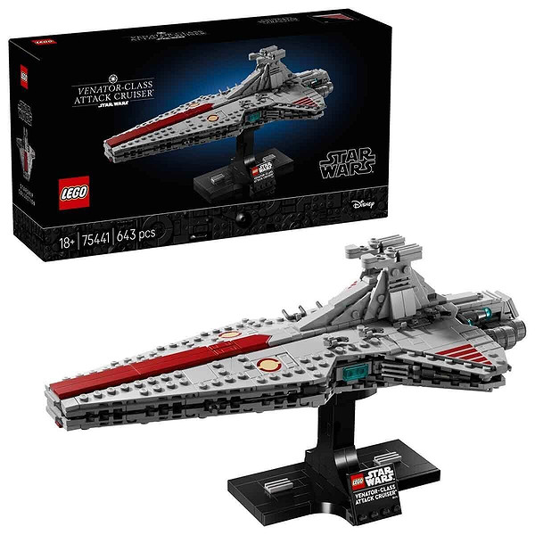 75441 Lego Star Wars Venator-Class Attack Cruiser 643 Parça +18 Yaş