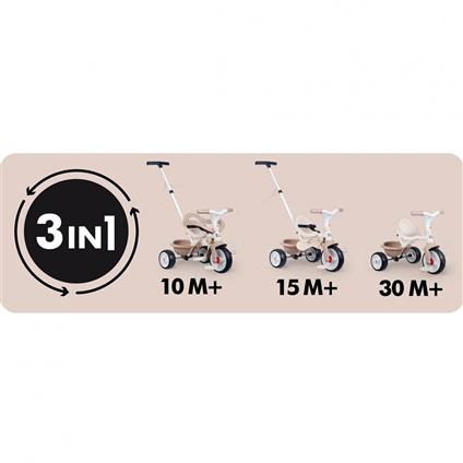 7600740418 Be Move Comfort Tricycle Beige