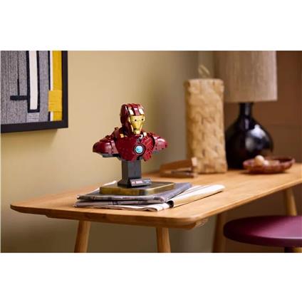 76327 Lego Marvel Iron Man MK4 Büstü 436 Parça +18 Yaş