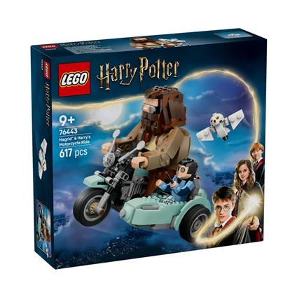 76443 Lego Harry Potter-Hagrid Ve Harrynin Motosiklet Yolculuğu 617 Parça +9 Yaş