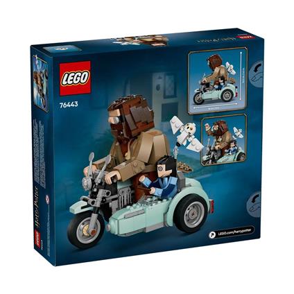 76443 Lego Harry Potter-Hagrid Ve Harrynin Motosiklet Yolculuğu 617 Parça +9 Yaş