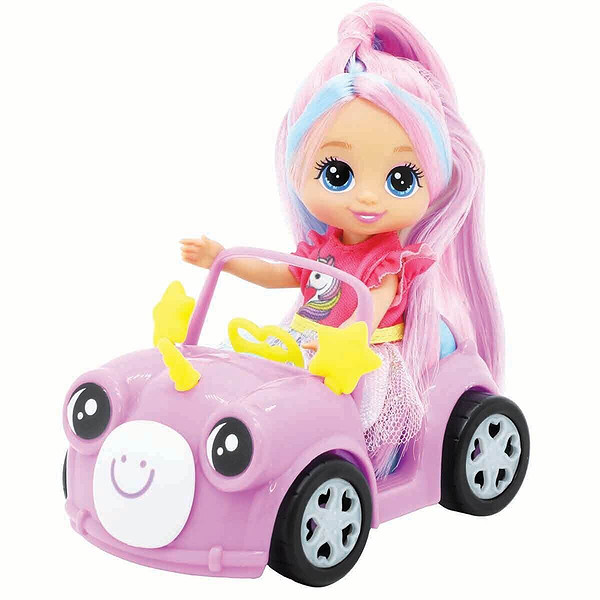 81121 Sun-Fnv-Mnk-Bbk-Dreameez Unıcorn Arabalı Bebek 4A