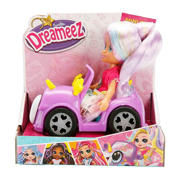 81121 Sun-Fnv-Mnk-Bbk-Dreameez Unıcorn Arabalı Bebek 4A
